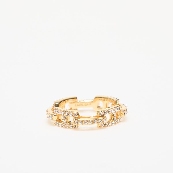 Ambush Ambush Pave A Chain Ring Gold/ No Color L