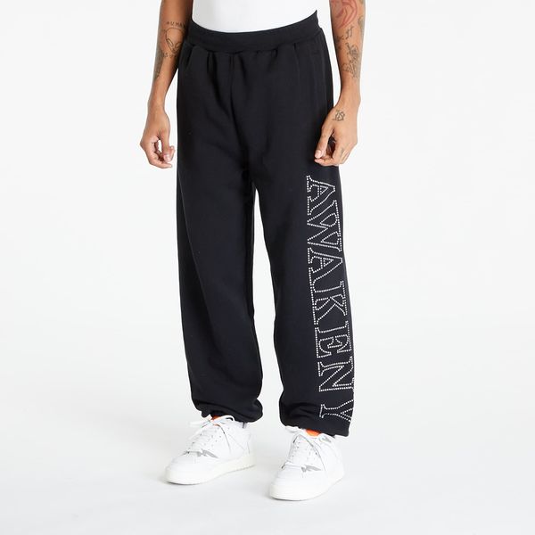 Awake NY Awake NY Rhinestone Serif Sweatpant Washed Black