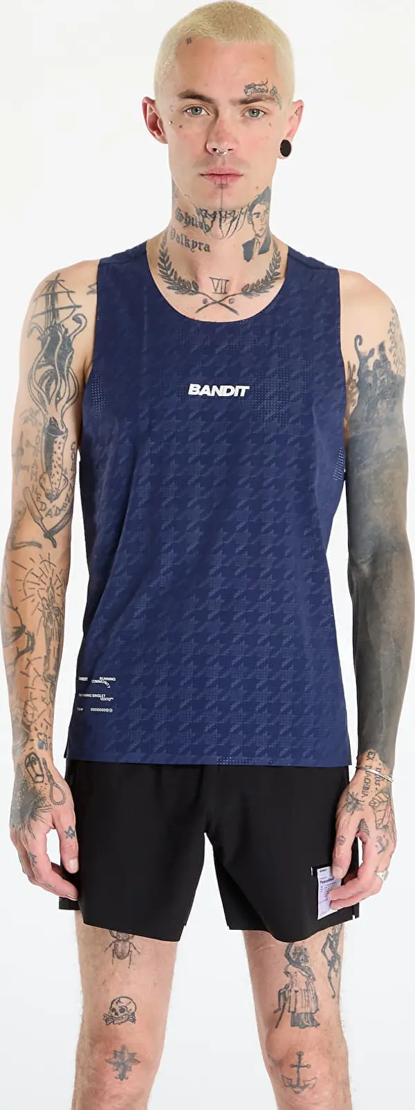 BANDIT Bandit Embossed Vento™ Performance Singlet NY Navy S