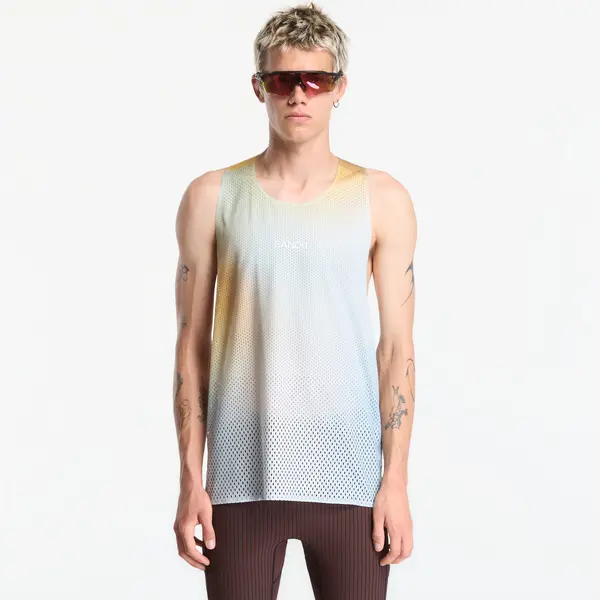 BANDIT BANDIT Shredder™ Race Singlet with Flopack™ Lagoon Multi M