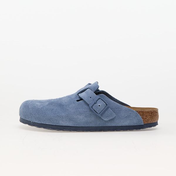 Birkenstock Birkenstock Boston BS Suede Leather Elemental Blue