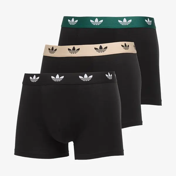 adidas Originals Bokserice adidas Trunk 3-Pack Black L