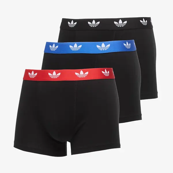 adidas Originals Bokserice adidas Trunk 3-Pack Black L