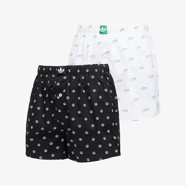 adidas Originals Bokserice adidas Woven Boxer 2-Pack Black/ White XL
