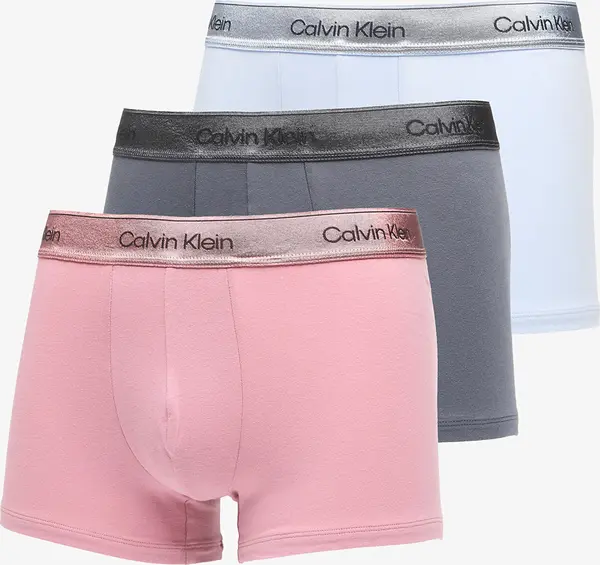 Calvin Klein Bokserice Calvin Klein Trunk 3-Pack Pink L