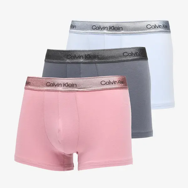Calvin Klein Bokserice Calvin Klein Trunk 3-Pack Pink M
