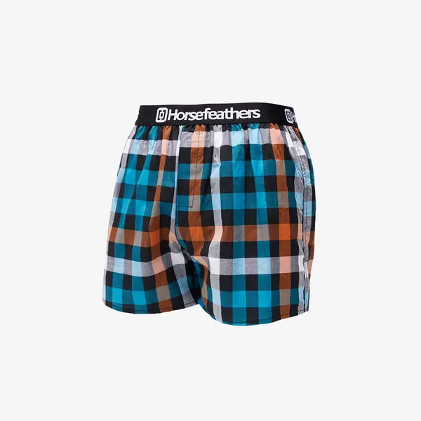 Horsefeathers Bokserice Horsefeathers Clay Boxer Shorts Teal Green S