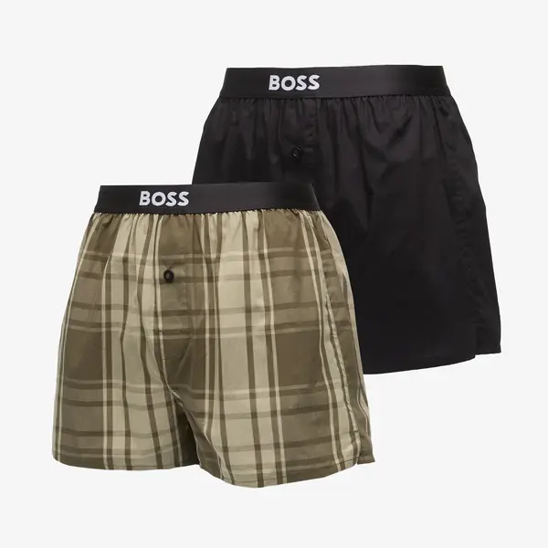 Hugo Boss Bokserice Hugo Boss 2-Pack Boxer Shorts Ew Black M