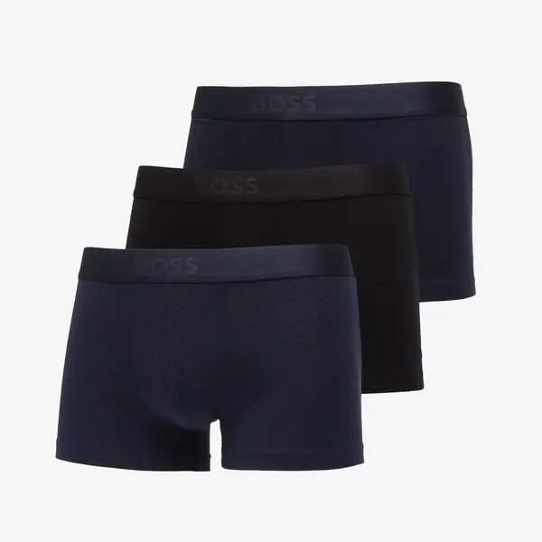 Hugo Boss Bokserice Hugo Boss Men-B-Trunk 3-Pack Boss One D Blue M
