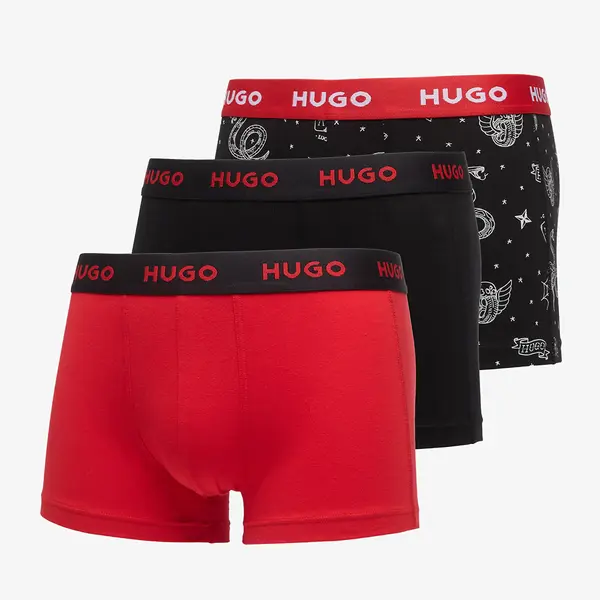 Hugo Boss Bokserice Hugo Boss Trunk 3-Pack Design Multicolor M