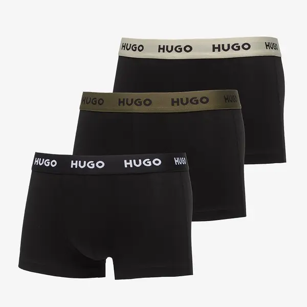 Hugo Boss Bokserice Hugo Boss Trunk Triplet Pack Black XL