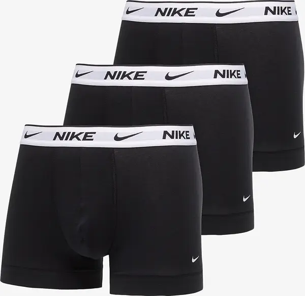 Nike Bokserice Nike Trunk 3-Pack Black S