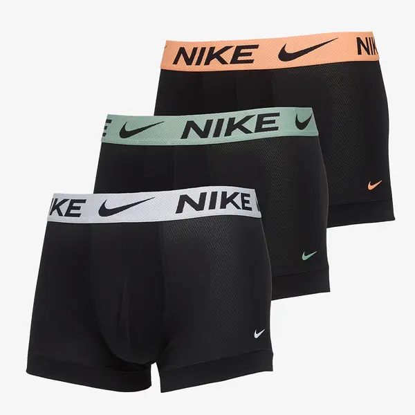 Nike Bokserice Nike Trunk 3-Pack Black S