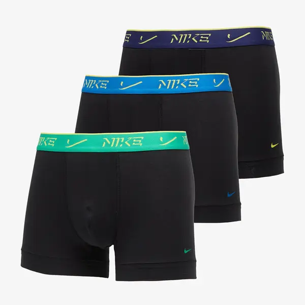 Nike Bokserice Nike Trunk 3-Pack Black XL