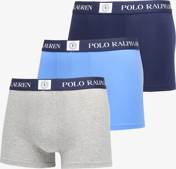Ralph Lauren Bokserice Ralph Lauren Cotton Trunk 3-Pack Multicolor L