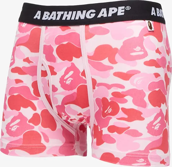 A BATHING APE Bokserji A BATHING APE Abc Camo Trunks Pink XL