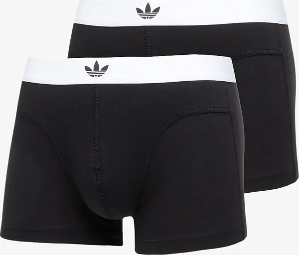 adidas Originals Bokserji adidas Comfort Flex Cotton - Body Lines Trunk 2-Pack Black M