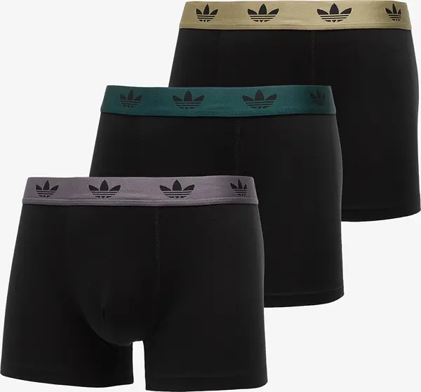 adidas Originals Bokserji adidas Trunk 3-Pack Black S