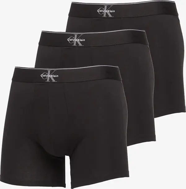 Calvin Klein Bokserji Calvin Klein Boxer Brief 3-Pack Black M
