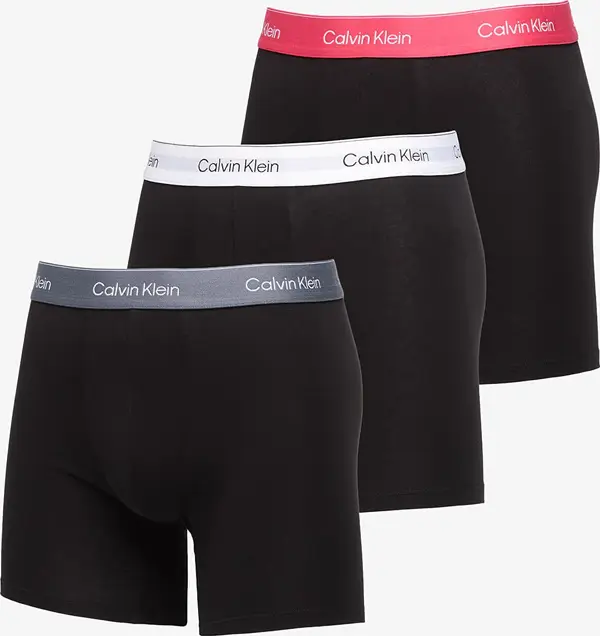 Calvin Klein Bokserji Calvin Klein Boxer Brief 3-Pack Black S