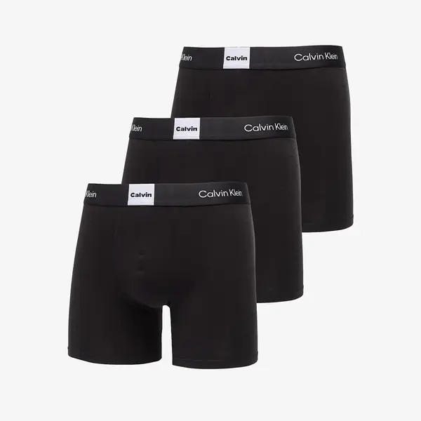 Calvin Klein Bokserji Calvin Klein Boxer Brief 3-Pack Black S
