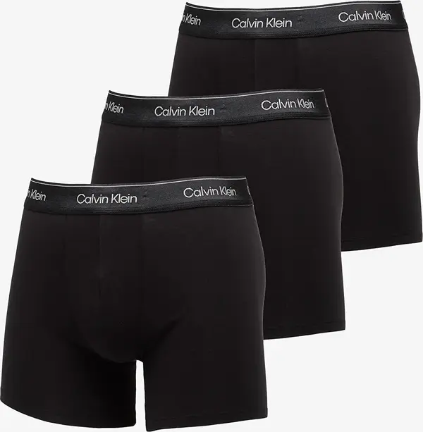 Calvin Klein Bokserji Calvin Klein Boxer Brief 3-Pack Black S