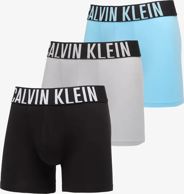 Calvin Klein Bokserji Calvin Klein Boxer Brief 3-Pack Blue L