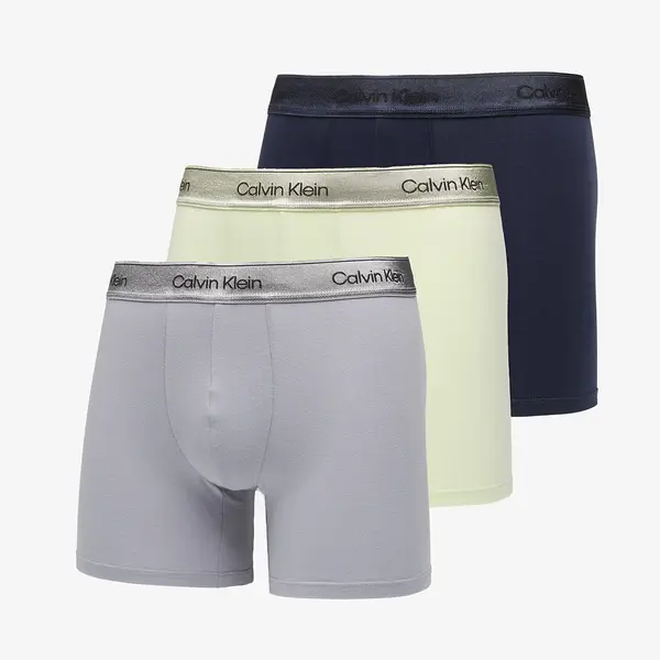 Calvin Klein Bokserji Calvin Klein Boxer Brief 3-Pack Green XL
