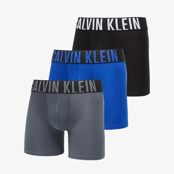 Calvin Klein Bokserji Calvin Klein Boxer Brief 3-Pack Intense Power Microfiber StretchBlue L