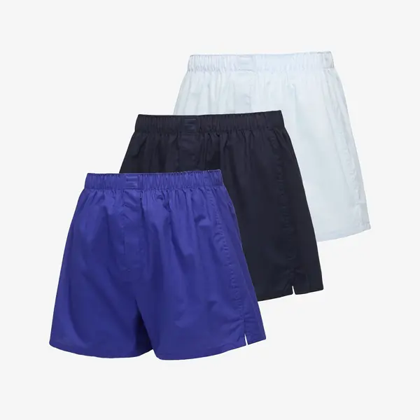 Calvin Klein Bokserji Calvin Klein Boxer Trad 3-Pack Blue XL