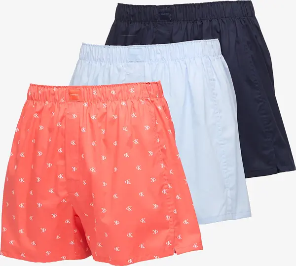 Calvin Klein Bokserji Calvin Klein Boxer Trad 3-Pack Pink M
