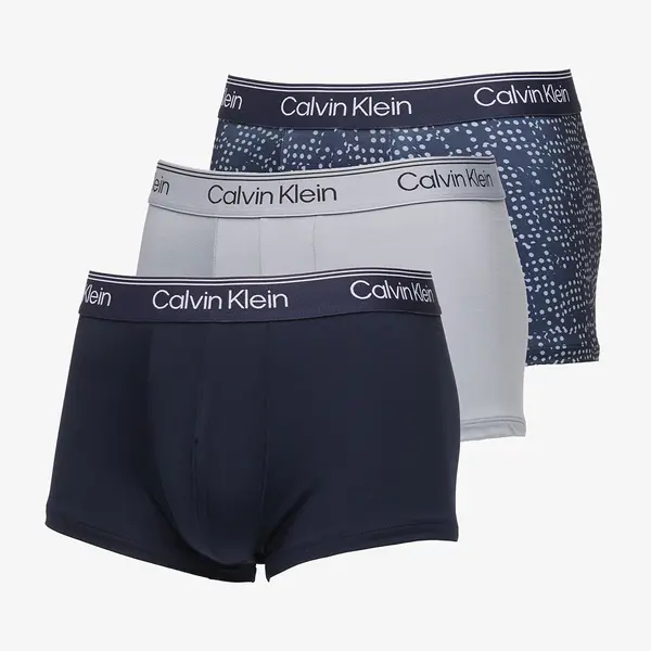 Calvin Klein Bokserji Calvin Klein Low Rise Trunk 3-Pack Blue M