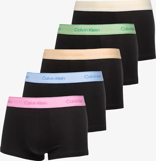 Calvin Klein Bokserji Calvin Klein Low Rise Trunk 5-Pack Purple XXL