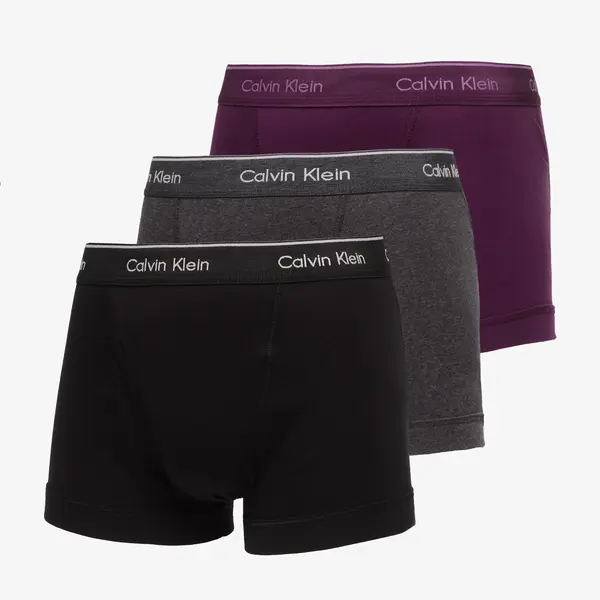 Calvin Klein Bokserji Calvin Klein Trunk 3-Pack Purple XL