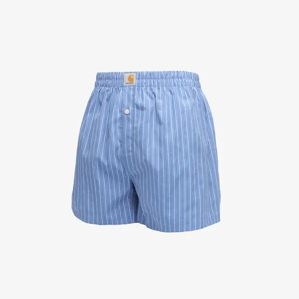 Carhartt WIP Bokserji Carhartt WIP Cotton Boxer Keene Stripe, Curacao XXL
