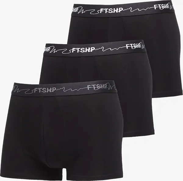 FTSHP Bokserji FTSHP Mens Boxers 3-Pack Black XL