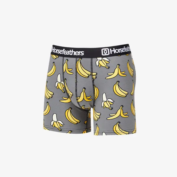 Horsefeathers Bokserji Horsefeathers Sidney Boxer Shorts Grey/ Bananas Print M
