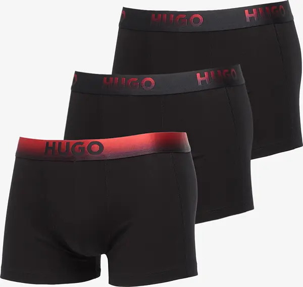 Hugo Boss Bokserji Hugo Boss B Trunk 3-Pack Spray Black M