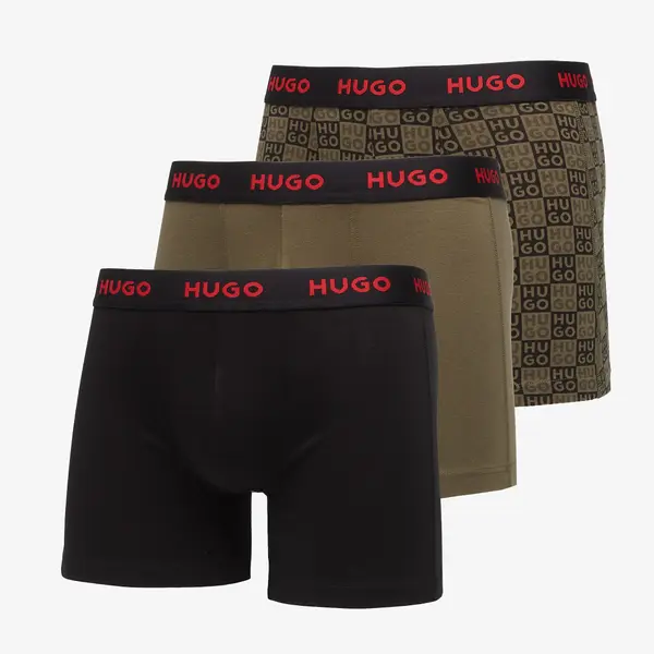 Hugo Boss Bokserji Hugo Boss Boxer Brief Triplet Design Multicolor XL