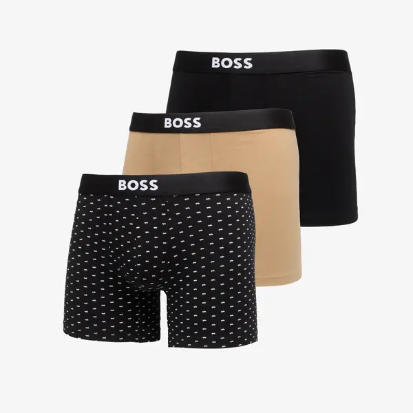 Hugo Boss Bokserji Hugo Boss Boxer Briefs 3-Pack Boss One Multicolor L