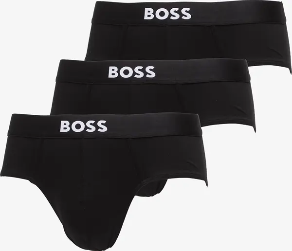 Hugo Boss Bokserji Hugo Boss Hip Brief 3-Pack Boss One Black L
