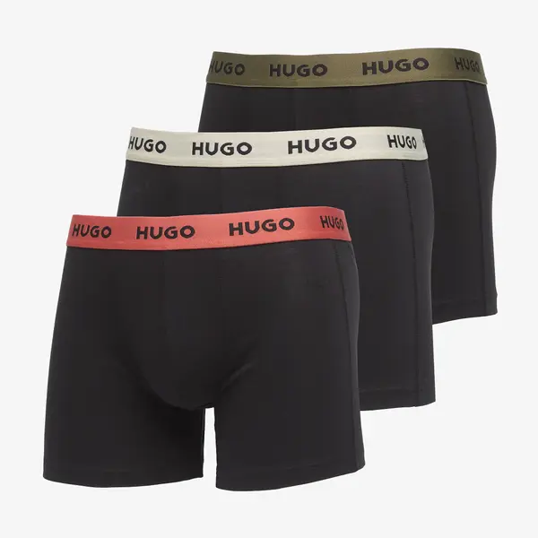 Hugo Boss Bokserji Hugo Boss Men-B-Boxerbr Triplet Pack Black XXL