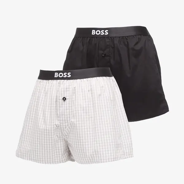 Hugo Boss Bokserji Hugo Boss Pack Boxer Shorts Ew Light Grey M