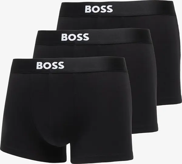 Hugo Boss Bokserji Hugo Boss Trunk 3-Pack Boss One Black XXL