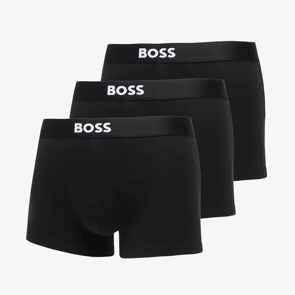 Hugo Boss Bokserji Hugo Boss Trunk 3-Pack Boss One Black XXL