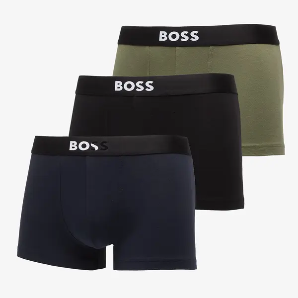 Hugo Boss Bokserji Hugo Boss Trunk 3-Pack Boss One Dark Blue S