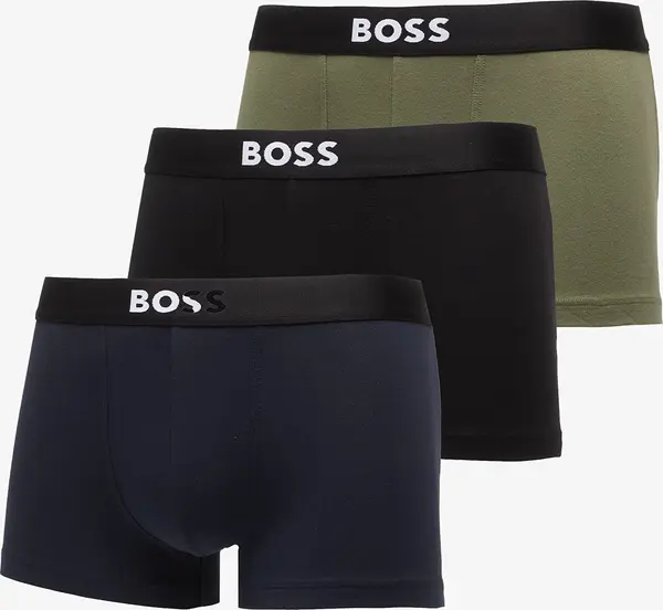Hugo Boss Bokserji Hugo Boss Trunk 3-Pack Boss One Dark Blue XXL