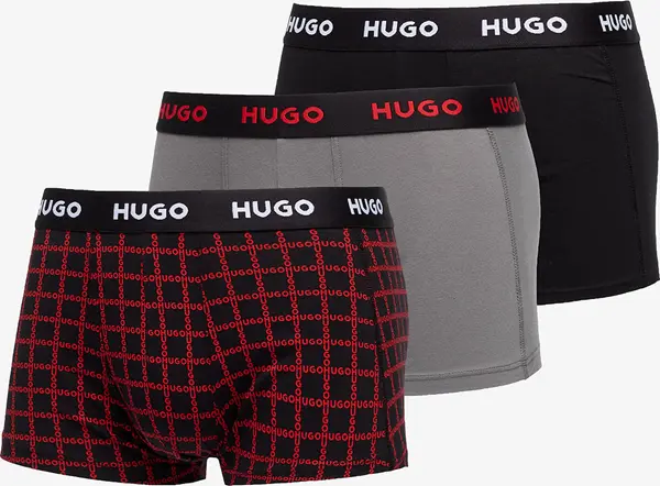 Hugo Boss Bokserji Hugo Boss Trunk 3-Pack Design Multicolor M