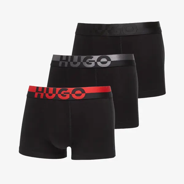 Hugo Boss Bokserji Hugo Boss Trunk 3-Pack Split Logo Multicolor M