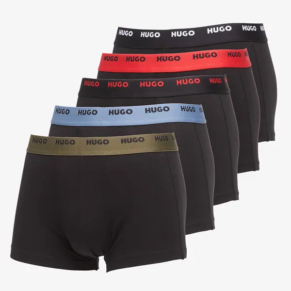 Hugo Boss Bokserji Hugo Boss Trunk 5-Pack Light Grey L